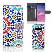 Samsung Galaxy S10 Plus Bookcase Mozaïek - thumbnail