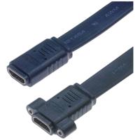 Lyndahl LKPK025-50 HDMI-kabel HDMI Adapterkabel HDMI-A-bus 5 m Zwart - thumbnail