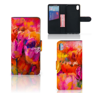 Hoesje Xiaomi Redmi 7A Tulips