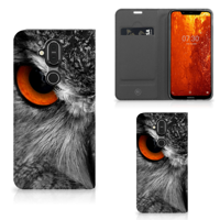 Nokia 8.1 Hoesje maken Uil