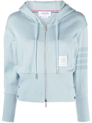 Thom Browne Gestreepte hoodie - Blauw Thom Browne Gestreepte hoodie - Blauw