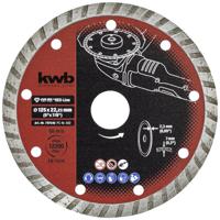 kwb 797540 Diamanten doorslijpschijf Diameter 125 mm Boordiameter 22 mm Marmer, Keramiek, Tegels 1 stuk(s) - thumbnail