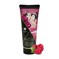 Shunga Kissable Massage Cream - Rasberry Feeling - 7 floz / 200 ml