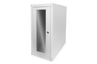 Digitus DN-CC 9001 mit Glastür PC-kast (b x h x d) 300 x 650 x 600 mm Grijs-wit (RAL 7035) - thumbnail