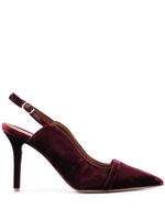 Malone Souliers escarpins Marion 85 mm en daim - Rouge