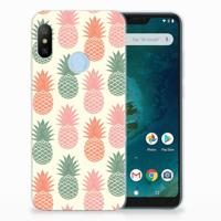 Xiaomi Mi A2 Lite Siliconen Case Ananas