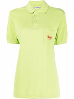 Céline Pre-Owned polo à logo brodé (années 1990) - Vert