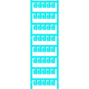 Weidmüller 1813170000 SFC 0/12 NEUTRAL BL Kabelmarkeringdrager Montagemethode: Vastklemmen Markeringsvlak: 4.10 x 12 mm Blauw Aantal markeringen: 200 200