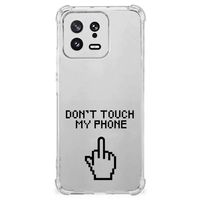 Xiaomi 13 Anti Shock Case Finger Don't Touch My Phone - thumbnail