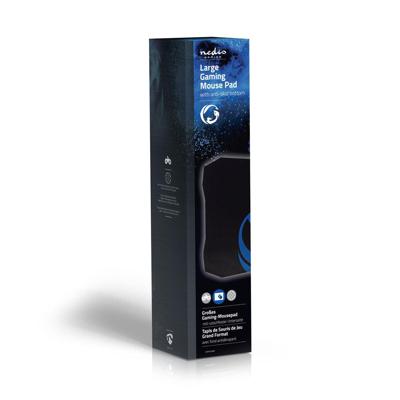 Nedis GMPD100BK Gaming-muismat Anti-slip En Waterproof Onderkant 287 X 244mm Nedis GMPD100BK Gaming-muismat Anti-slip En Waterproof Onderkant 287 X 244mm