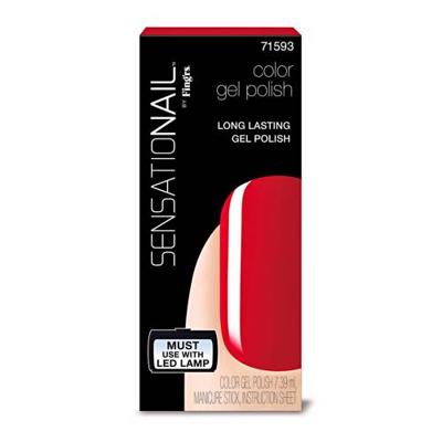 Sensationail gelnagellak - scarlet red Sensationail gelnagellak - scarlet red