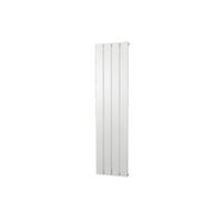 Plieger Designradiator Cavallino Retto Enkel 614 Watt Middenaansluiting 180x29,8 cm Wit - Designradiator Cavallino Retto Enkel 614 Watt