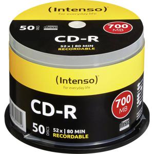 Intenso 1001125 CD-R 80 disc 700 MB 50 stuk(s) Spindel