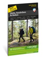 Wandelkaart Terrängkartor Gävle, Sandviken & Hofors | Zweden | Calazo