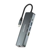 Aisens ASUC-5P011-GR USB-hub, grijs, 1 stuk