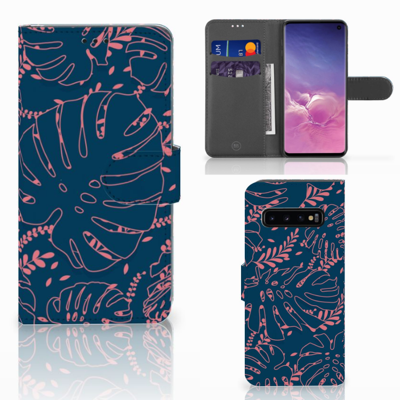 Samsung Galaxy S10 Hoesje Palm Leaves