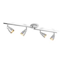 Home sweet home alba 4L LED opbouwspot ↔ 81 cm aluminium - thumbnail