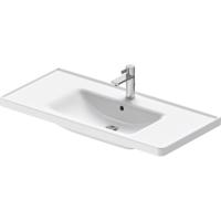 Duravit D-Neo wastafel met wondergliss 100.5x48x17cm 1 kraangat rechthoek Keramiek Wit 23671000001