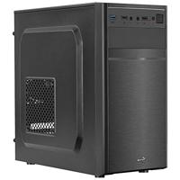 Aerocool CS103, PC Behuizing Micro ATX, Gepolijst Aluminium, Achter 80mm, Eenheidsmaat, Zwart