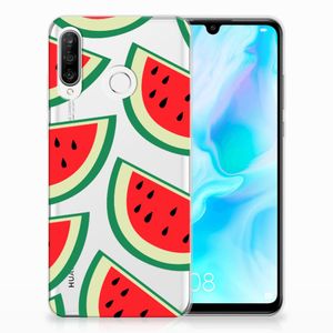 Huawei P30 Lite Siliconen Case Watermelons