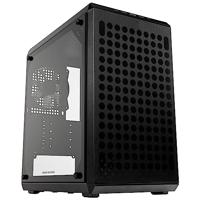 Cooler Master MasterBox Q300L V2 - mATX Mini-Tower-behuizing, 1 x 120 mm achterkantventilator, ruit van gehard glas, nette kabel routing, meerdere koelopties en USB 3.2 Gen 2x2 Type-C 20 GB/s