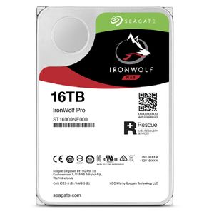 Seagate IronWolf Pro ST16000NT001 interne harde schijf 3.5" 16 TB