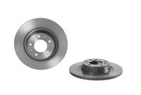 Remschijf COATED DISC LINE BREMBO, Remschijftype: Massief, u.a. für Fiat, Peugeot, Citroën, Toyota - thumbnail