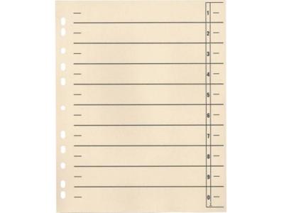 Soennecken Scheidingsblad 121009220 1554377 DIN A4 190 g/m² 100 stuk(s)