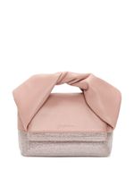 JW Anderson petit sac à main Twister en cuir - Rose