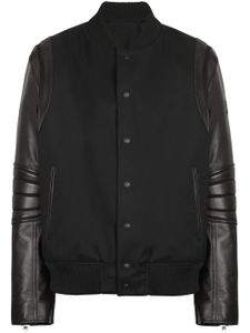 Balmain veste bomber à empiècements - Noir