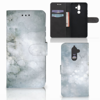 Hoesje Nokia 7 Plus Painting Grey