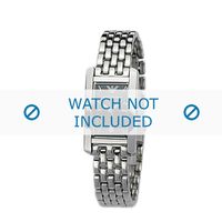 Armani horlogeband AR-0116 Staal Zilver 14mm - thumbnail