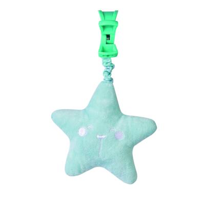 Saro Hangfiguur Met Geluid Ster 21 Cm Polyester Mintgroen