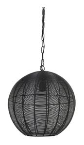 Light & Living Hanglamp Amarah - Mat Zwart