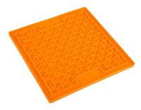 LICKIMAT BUDDY ORANJE 20X20 CM