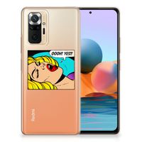 Xiaomi Redmi Note 10 Pro Silicone Back Cover Popart Oh Yes - thumbnail