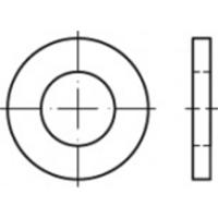 TOOLCRAFT Onderlegringen Staal 100 stuk(s) TO-5437188