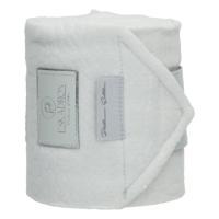 Bandages Eskadron Platinum Fleece Stamped, PONY in gebroken wit