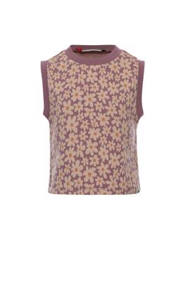 LOOXS Little Meisjes spencer - Bloemen jacquard