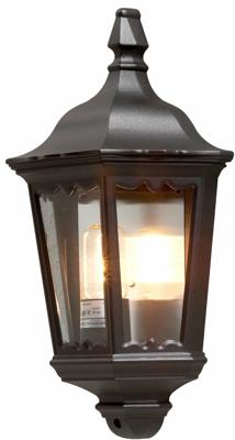 Konstsmide Firenze muurlamp (Kleur: zwart)