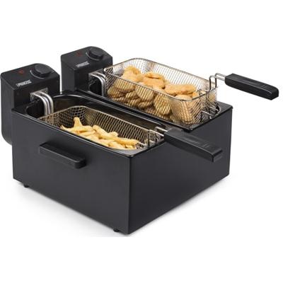 Princess 183028 Dubbele Friteuse Zwart 6L 3600W Princess 183028 Dubbele Friteuse Zwart 6L 3600W
