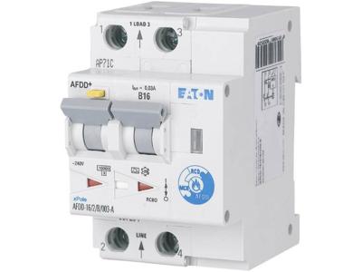 Eaton 187208 Brandbeveiliging switch 2-polig 16 A 0.01 A 230 V/AC Eaton 187208 Brandbeveiliging switch 2-polig 16 A 0.01 A 230 V/AC