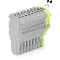 WAGO 2020-109/000-036 Connector, female Grijs, Groen, Geel 25 stuk(s) - thumbnail