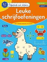 Deltas oefenboek met stickers - leuke schrijfoefeningen 6-7 j.