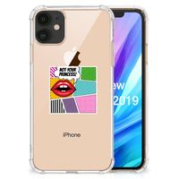 Apple iPhone 11 Anti Shock Bumper Case Popart Princess