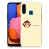 Samsung Galaxy A20s Telefoonhoesje met Naam Monkey - thumbnail