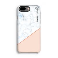 Marmer in stijl: iPhone 8 Plus Tough Case - thumbnail