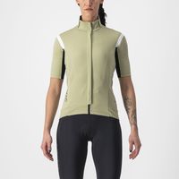 Castelli Gabba RoS 2 fietsjack korte mouw groen dames S