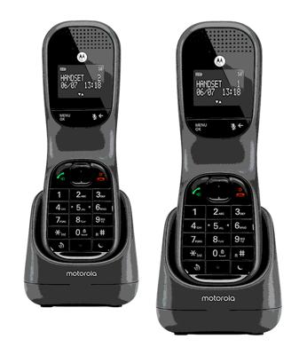 Motorola TD1002 telefoon DECT-telefoon Nummerherkenning Zwart Motorola TD1002 telefoon DECT-telefoon Nummerherkenning Zwart