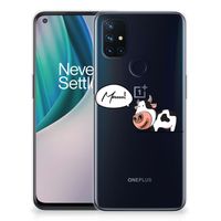 OnePlus Nord N10 5G Telefoonhoesje met Naam Cow